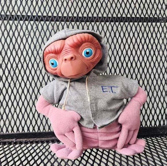 ET The Extraterrestrial Plush Vintage Applause 1998 - Picture 3 of 3